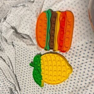 Colorful Pop It Fidget Toy Set